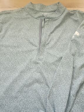 Matte Grey  Half Zip Sweater